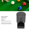 Magnetic Billiard Chalk Holder Aluminium Alloy Round Snooker Cue Chalk Box with Fixed Clip Portable Billiard Accessories