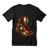 T-shirt Sneakersy Iron ManaWciel się w Styl Superbohatera Unisex T-shirt