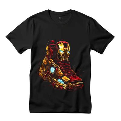Iron Man Turnschuhe T-ShirtSuperhelden-Stil umarmen Unisex T-Shirt