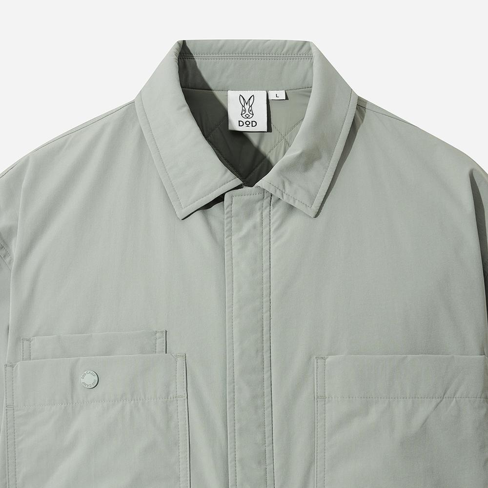 Dod Camper Powerfill Padded Shacket (L.Khaki)