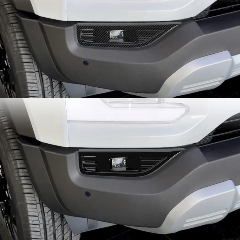 For BYD Shark 6 2024 2025 Front Foglight Trim Cover Car Accessories Auto Front Fog Lamp Cover Protector Parts Styling Stickers