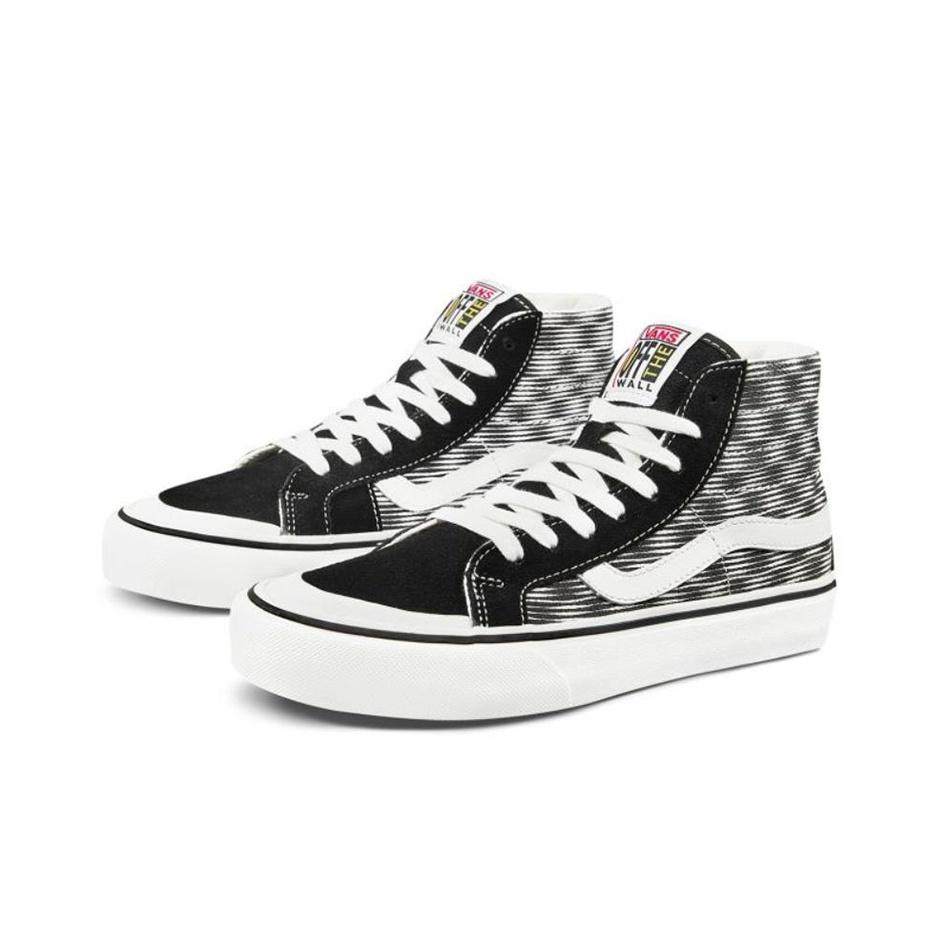 Vans Sk8 138 Decon Sf High Top Skate Shoes Black And White Checkerboard Unisex Skate Shoes VN0A3MV1WOJ