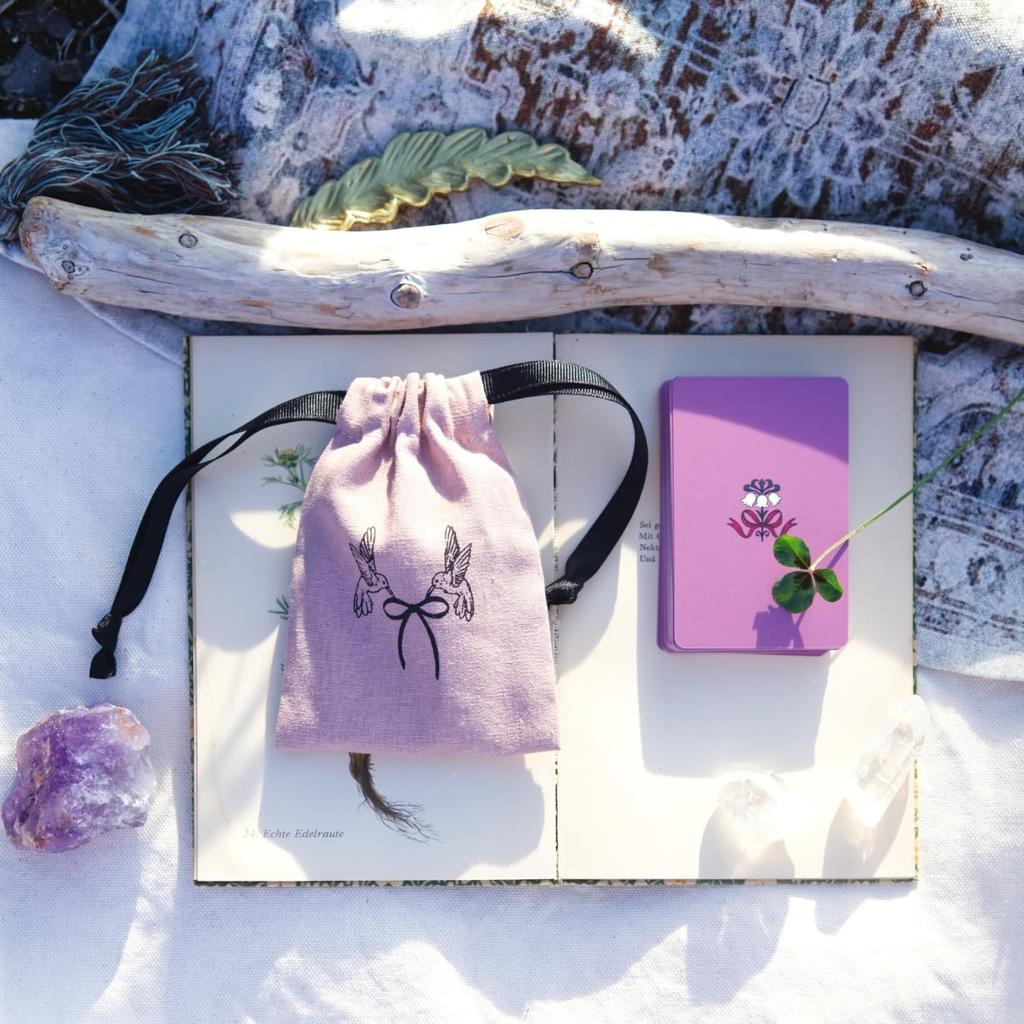 Ribbon Lenormand & Pouch Set | Mame Amano | 36 Cards with Special Pouch [Authentic]