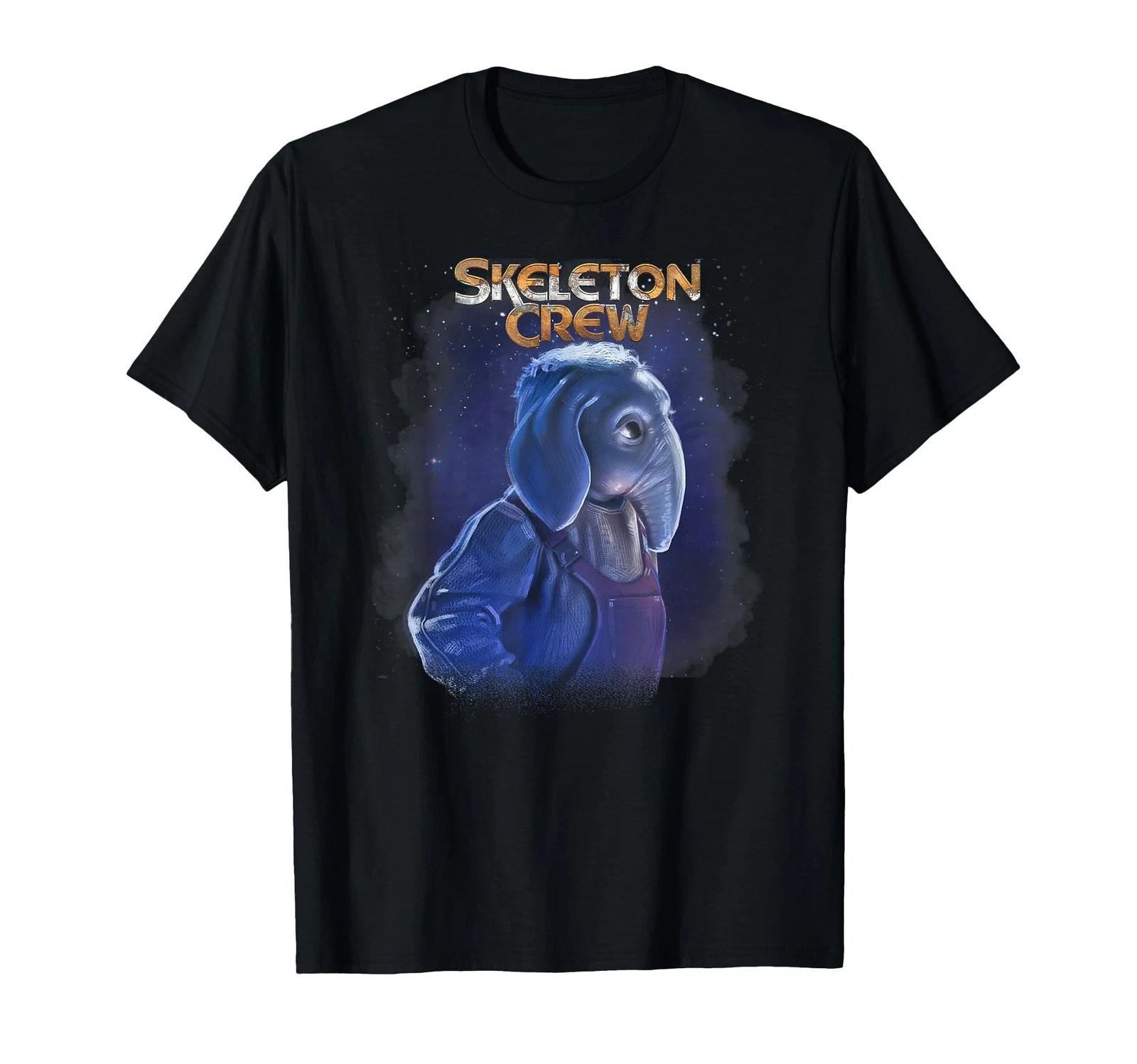 

Star Wars Skeleton Crew Blue Neel Big Chest Portrait T-Shirt_ 4XL