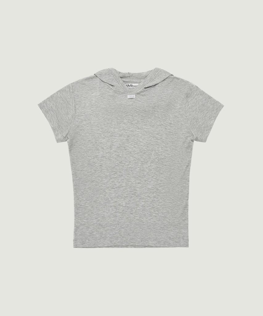 GROVE Macy Half Hoodie (Melange Gray)