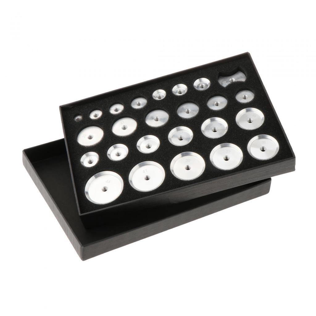 25 Pieces Watch Back Press Dies Cap Machine Accessories Watch Press Dies