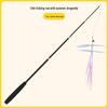 Retractable Fishing Rod Cat Teaser Wand