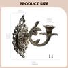 Candle Holder Wall Mounted Party Supplies Accessories Statue Stand for Home Decor Banquet