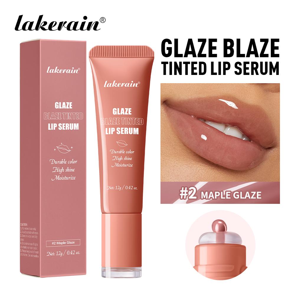 Xiaomi 6 Colors Lip Gloss Glowy Balm Tinted Lip Moisturizer Repairing Nourishing Lip Tint Glow Liquid Lip Gel Hydrating Lips Care