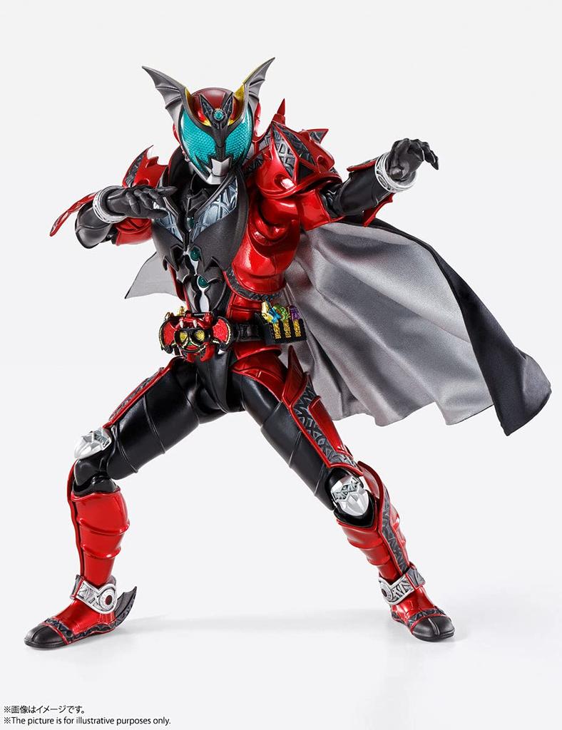 TAMASHII NATIONS Kamen Rider Dark Kiva přibližně 150 mm malovaná pohyblivá figurka SHFiguarts (Šinkocho Seiho) PVC a ABS