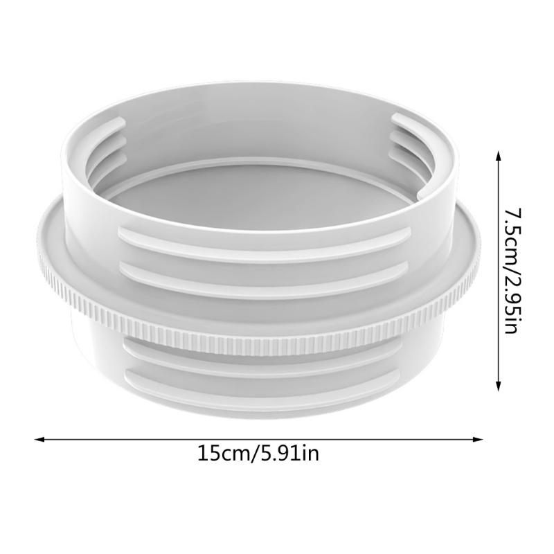 Convenient Window Adapter Air Conditioning Hose Accessories Exhaust Hose Adapter Window General Use Alloy for 13/15cm
