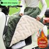 Coprigambe Antivento per Veicoli Elettrici: Stile Autunno/Inverno, Calore Mezza Schiena, Protezione Ginocchia, Impermeabile, Fodera Spessa in Peluche, Unisex.