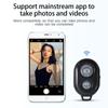 Bluetooth-compatible  Selfie  Controller Wireless Remote Control Button Self-timer Camera Stick
