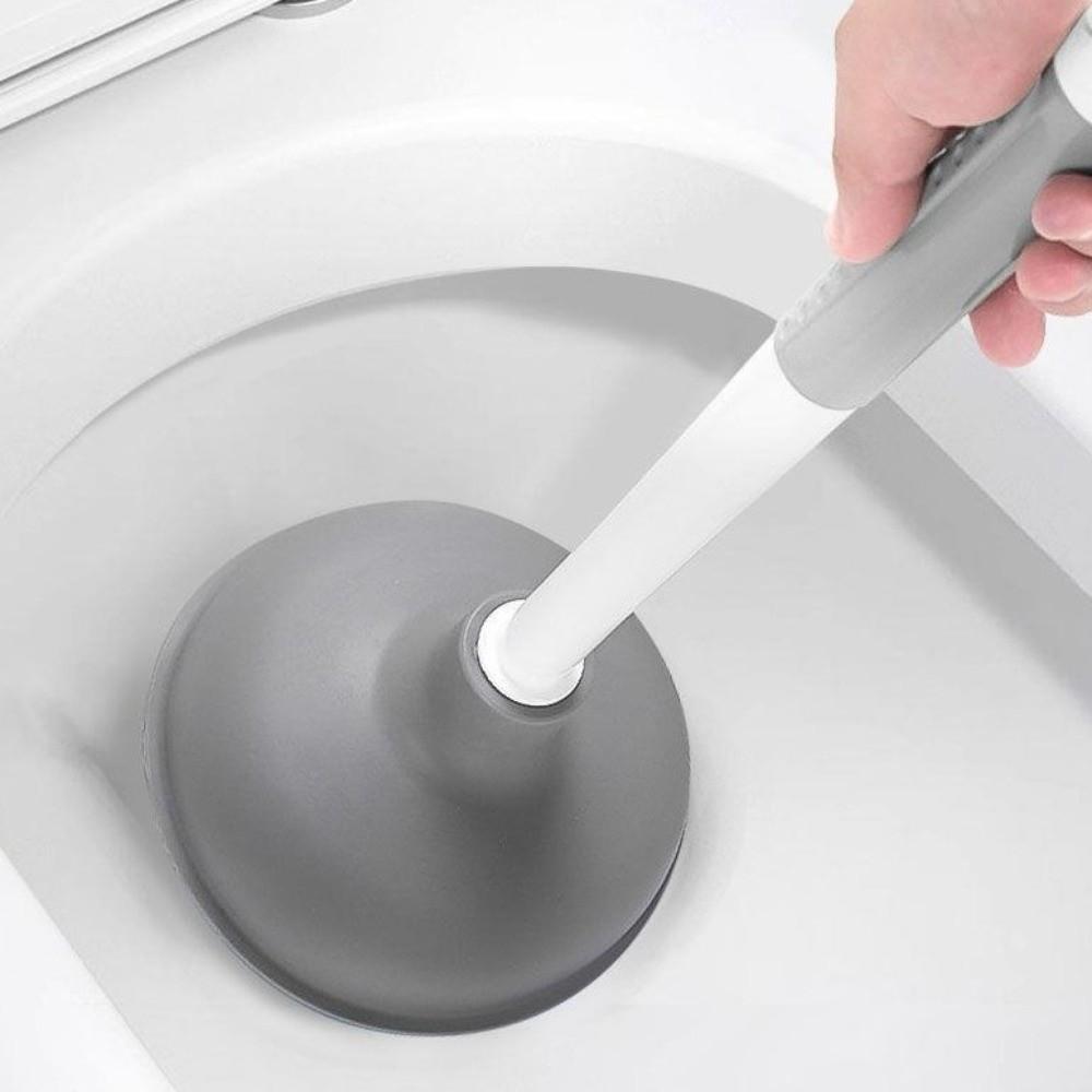 4 in 1 Toilet Brush Holder Long Handle Wall Mounted Toilet Bowl Brush No Dead Angles Toilet Cleaning Brush Toilet Washing