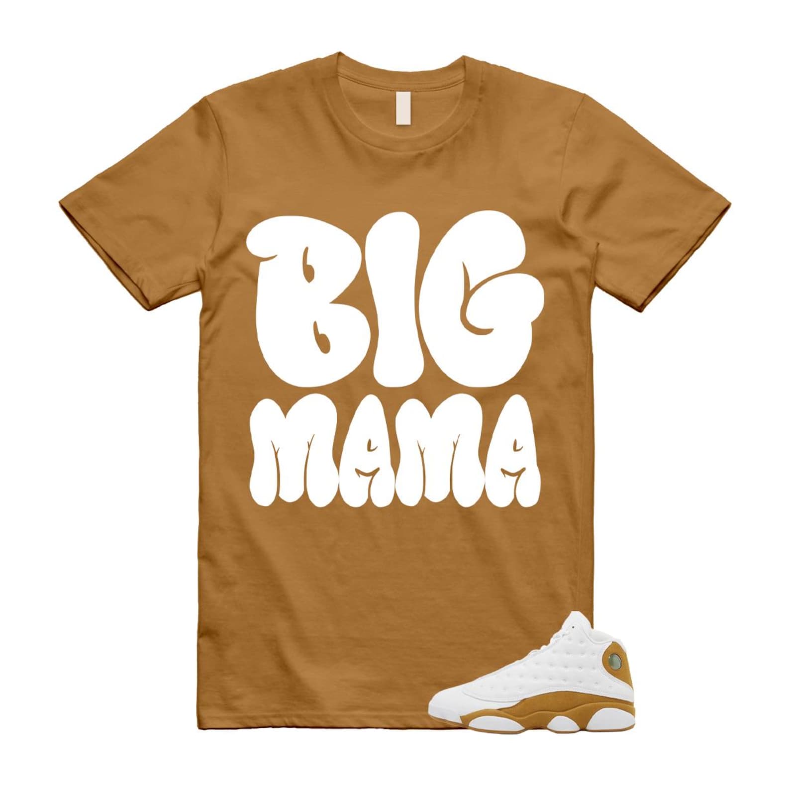 13 Wheat White T Shirt Match MAMA 2XL