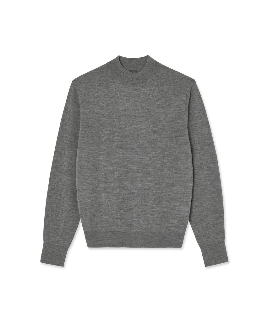 IOLO Royal Semi Mock Neck_Gray