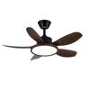 Ventilador de Teto LED DC de Espectro Total Ultrafino com Controle Remoto Plugue CN (adaptador incluso)