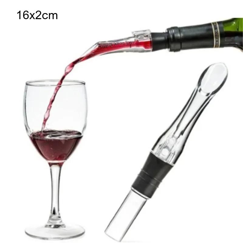 

Acrylic Red Wine Aerator Pourer Bottle Decanter Cap Spout Stopper Mouth Dispenser Household Kitchen Bar Tool