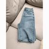 Jeans Femme Droits Pantalon Diamants Stretch Taille Haute Lavé Mom Jeans Y2k Streetwear Pantalons Denims Vintage Streetwear