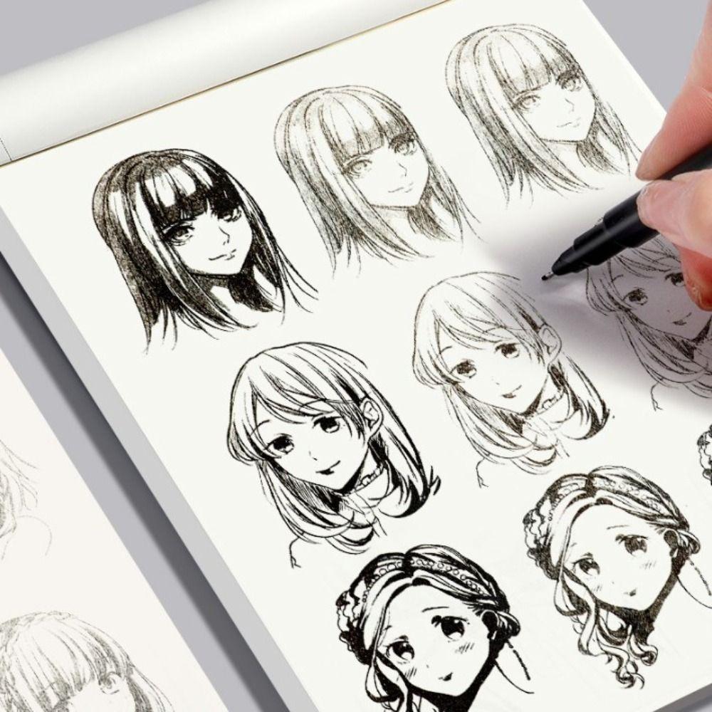 Tracing Anime Hand Drawn Book Comics Girl Boy Comics Line Draft Book  Art Supplies
