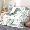 Comfortable Dinosaur Park Flannel Blanket - Soft, Warm And Versatile, Suitable for Sofas, Beds, Travel | Four Seasons Comfort, Suitable for Air Condit