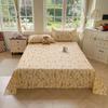 Active Print Pure Cotton Bed Sheets - Simple Style for Dormitory, Home, Single & Double Beds