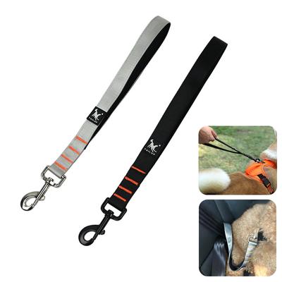 Short Dog Leash Durable Pet Car Seat Belt Pet Traction Leash For Dogs Cats Training Outdoor Walking Jogging Dog Accessories