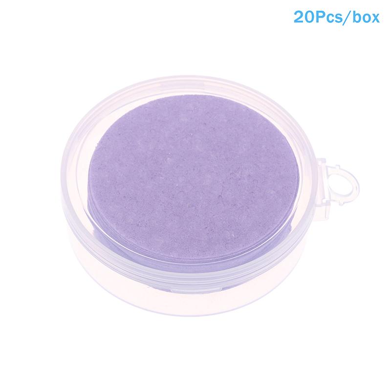 20PCS/Box Compressed Facial Sponges Cosmetic Hydrotherapy Sponge Spa Face Pads For Daily Cleansing Makeup Removal Exfoliation