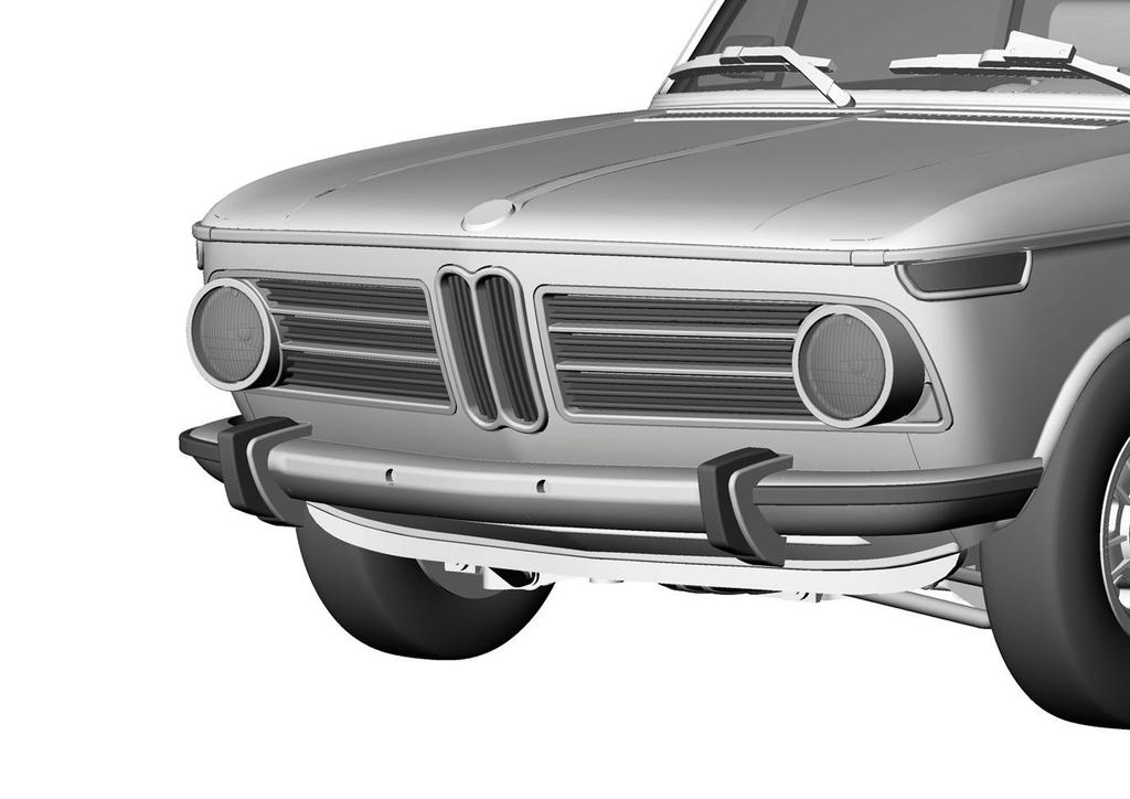 Hasegawa BMW 2002tii Plastic Model Kit HC23 1/24