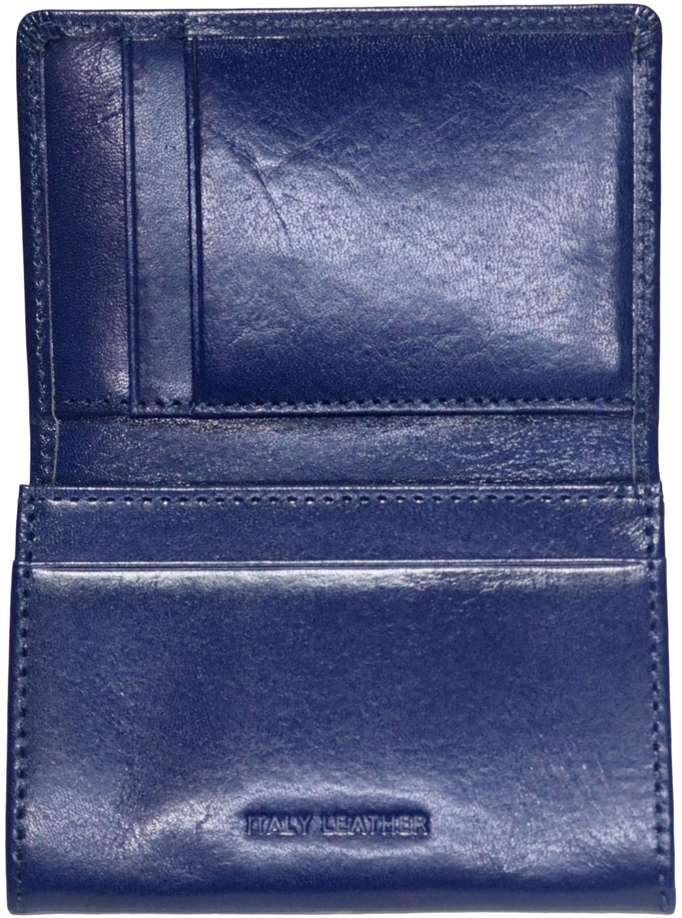 

Визитница темно-синего цвета, чехол для визиток, чехол для карточек большой емкости, популярный бренд, итальянская кожа, карманный размер, кожаные изделия, легко вынимаются, тонкие