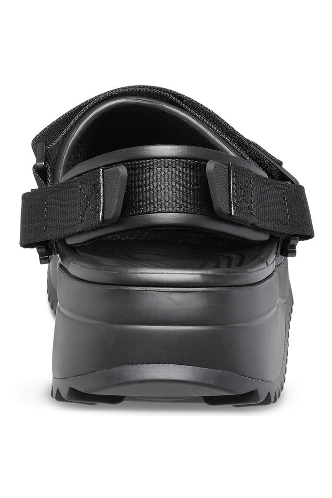 Crocs Saboti Slingback Unisex Classic Hiker Clog Black Size 38-39