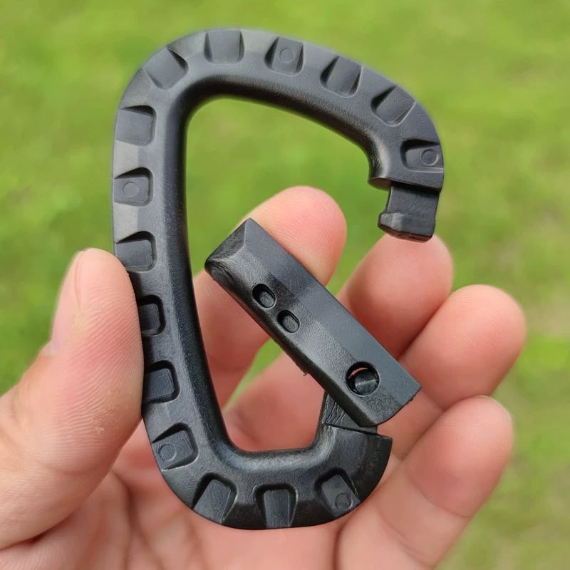 1-5 PCS of key chain outdoor backpack hiking hook, camping hiking bag buckle, outdoor hiking backpack buckle, key D buckle