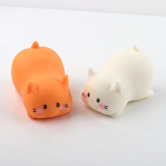 Cartoon Bear Squeeze Toy Stress Relief Slow Rising Cat Sensory Toy Soft Stress
