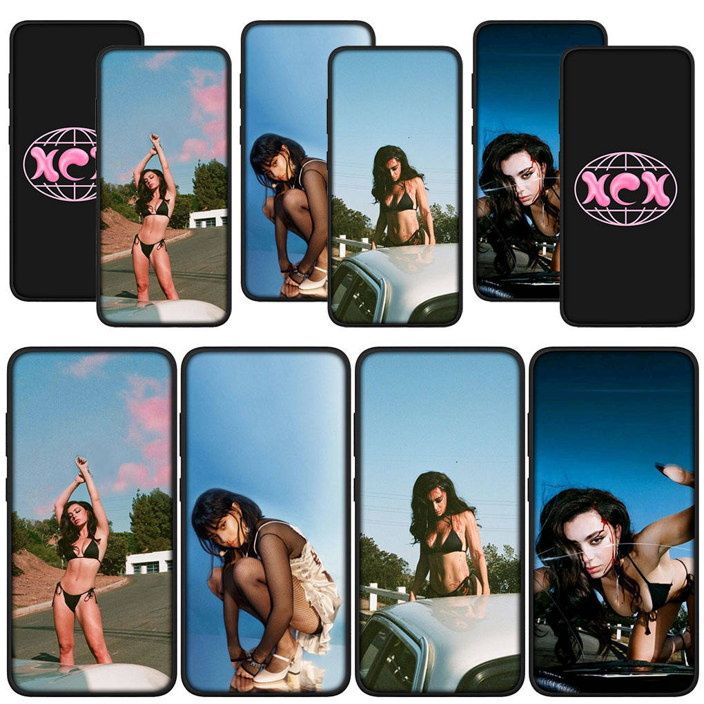 

для Samsung Galaxy S24 S23 iPhone 16 15 14 Xiaomi Redmi Note 13 12 11 Pro Max X 8 9 10 XR A06 A16 13C OPPO A15 Huawei чехол для телефона Charli XCX Kpop Cover for Samsung Galaxy S20 аэро