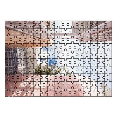 Damoa Test Tube Jigsaw Puzzle Appearance of Santorini Island, Korean Popular Puzzles