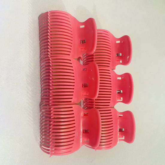10Pcs Hot Roller Clips Portable Reusable Hair Curler Claw Clip Women Girls Home Salon Hair Section Styling Securing Clamp
