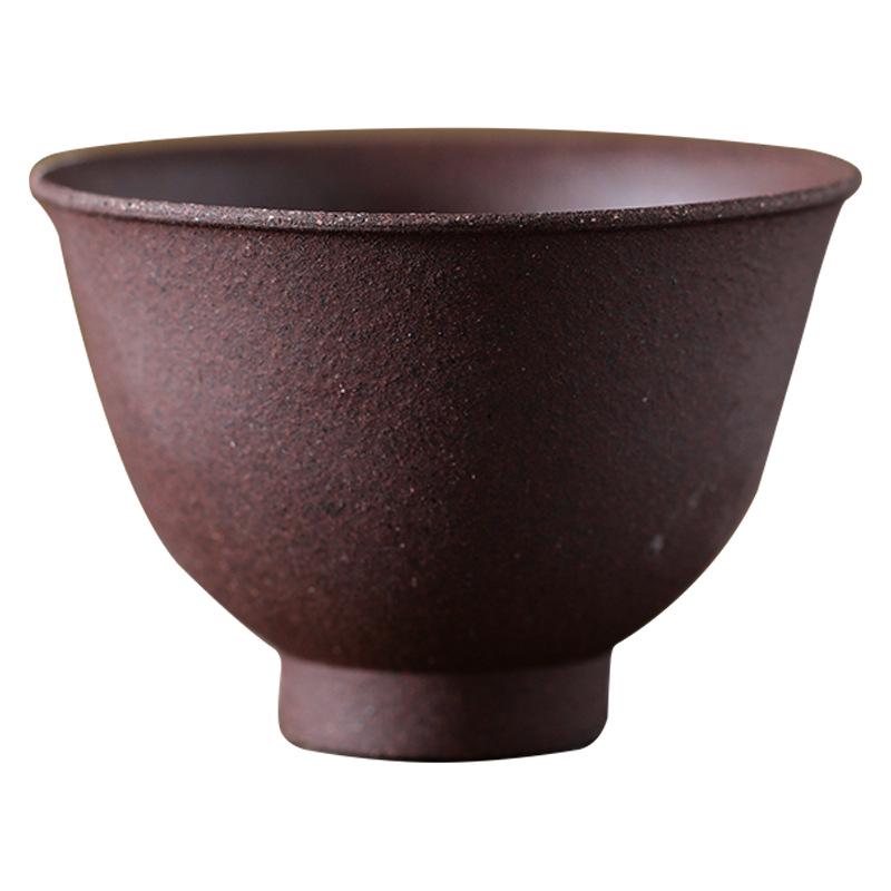 Handcrafted Purple Clay Master Tea Tasting Cup - High-End Chinese Ceramic for Kung Fu Tea Ceremony