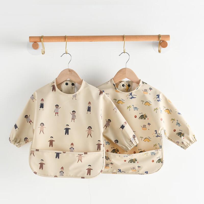 Baby Waterproof Long-Sleeve Feeding Smock