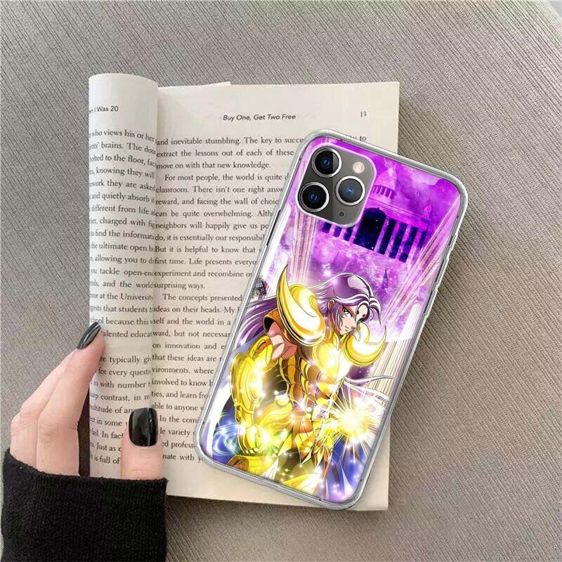 Saint Seiya Knights Of The Zodiac Phone Case For Apple Iphone 12 13 Mini 14 15 Pro 17 Pro Max Air 11 16E 16 Plus Shell