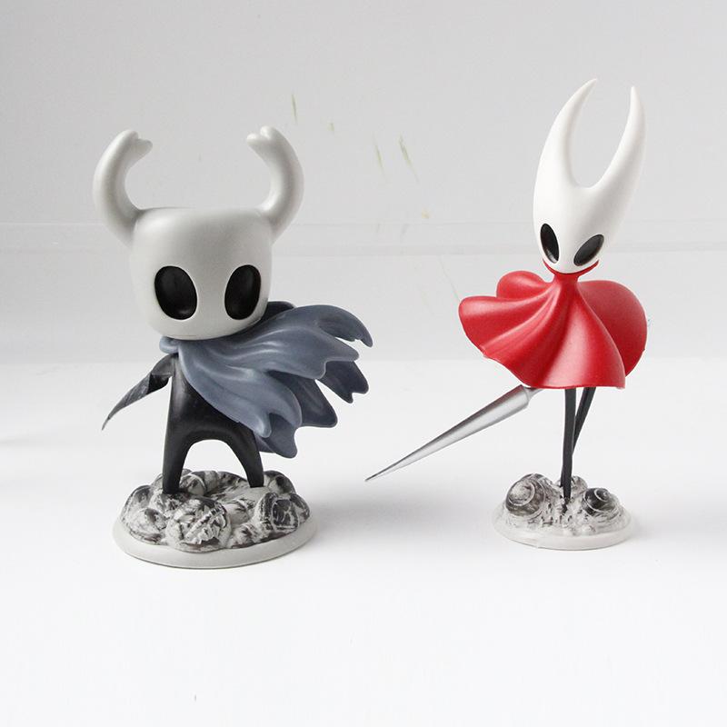 6pcs/Set Game Hollow Knight Silk Song Action Figure Toy Collectible PVC Model Doll Fans Christmas Gift
