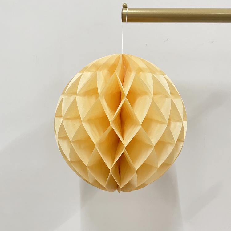 Honeycomb Paper Ball Garland: Perfect for Birthdays, Weddings, Room Decor, and Events