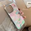 Watercolor Butterfly Suitable for 16 Apple 15pro Max Mobile Phone Case Iphone 14 Drop Glue 13 Fresh 15 Huawei