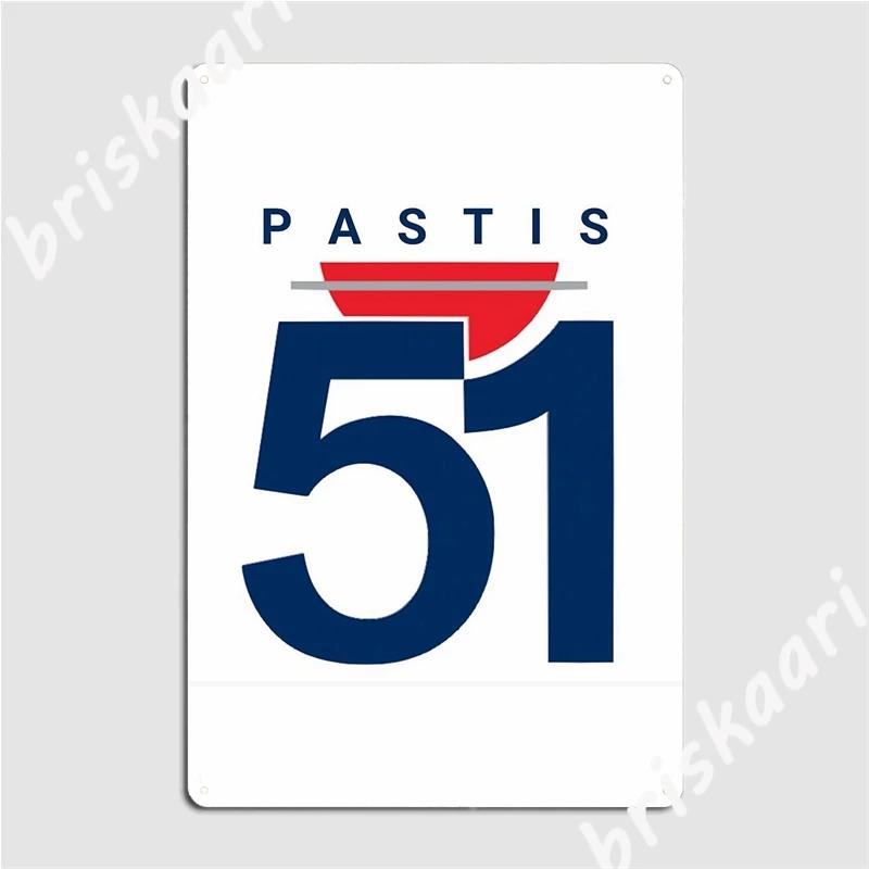 

Pastis 51 Metal Signs Cinema Living Room Cinema Retro Plaques Pastis Tin sign Posters 30x40cm(11.8x15.7inch)