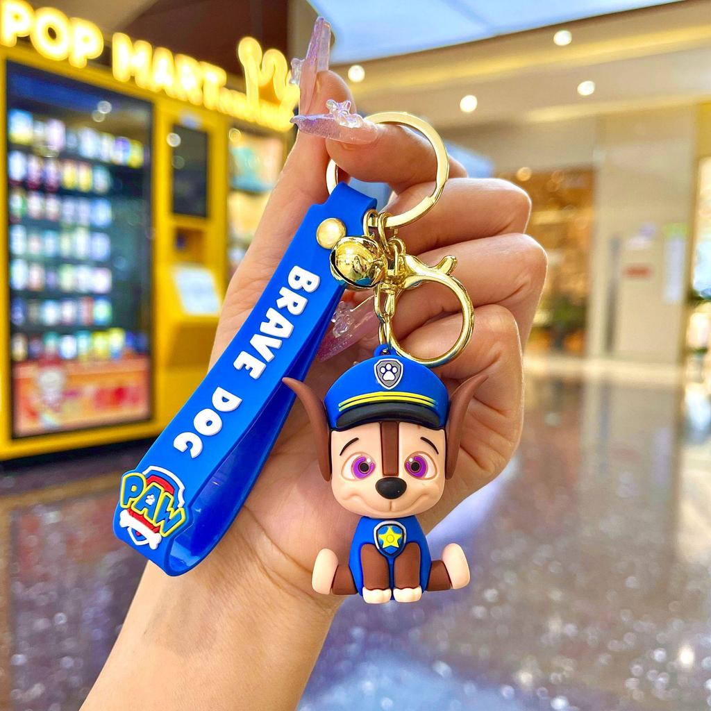 Bedårande Gris & Panda Stapelleksak Hängsmycke Nyckelring - Sött Par Bilväska Tillbehör, Perfekt Liten Gåva