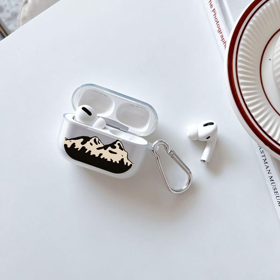 Landscape Airplane Art Clear Earphone Cases Cover Case For Airpods 4 1 3 2 Pro3 Pro2 Pro