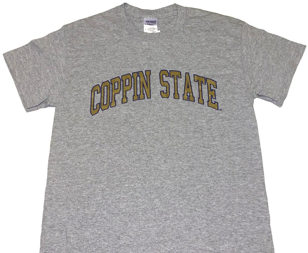 Coppin State University Baltimore Maryland Gray T-Shirt New! NWT SMALL Unisex T-Shirt S