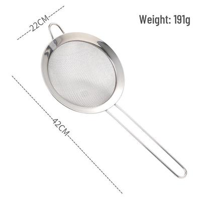 Wutuo Stainless Steel Fine Mesh Strainer & Skimmer - 22cm (2-Pack)