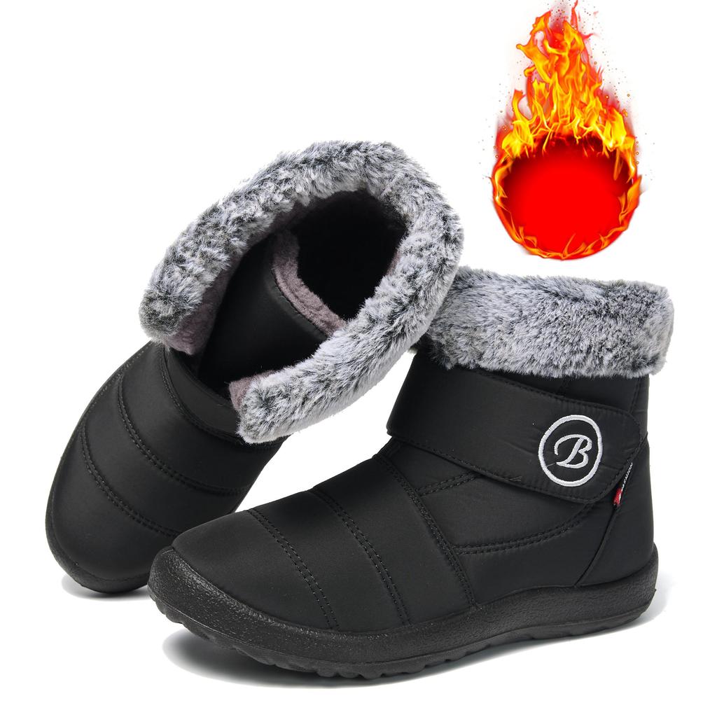 Winter-Schneestiefel, Damenstiefel, wasserdichte Stiefel für Damen