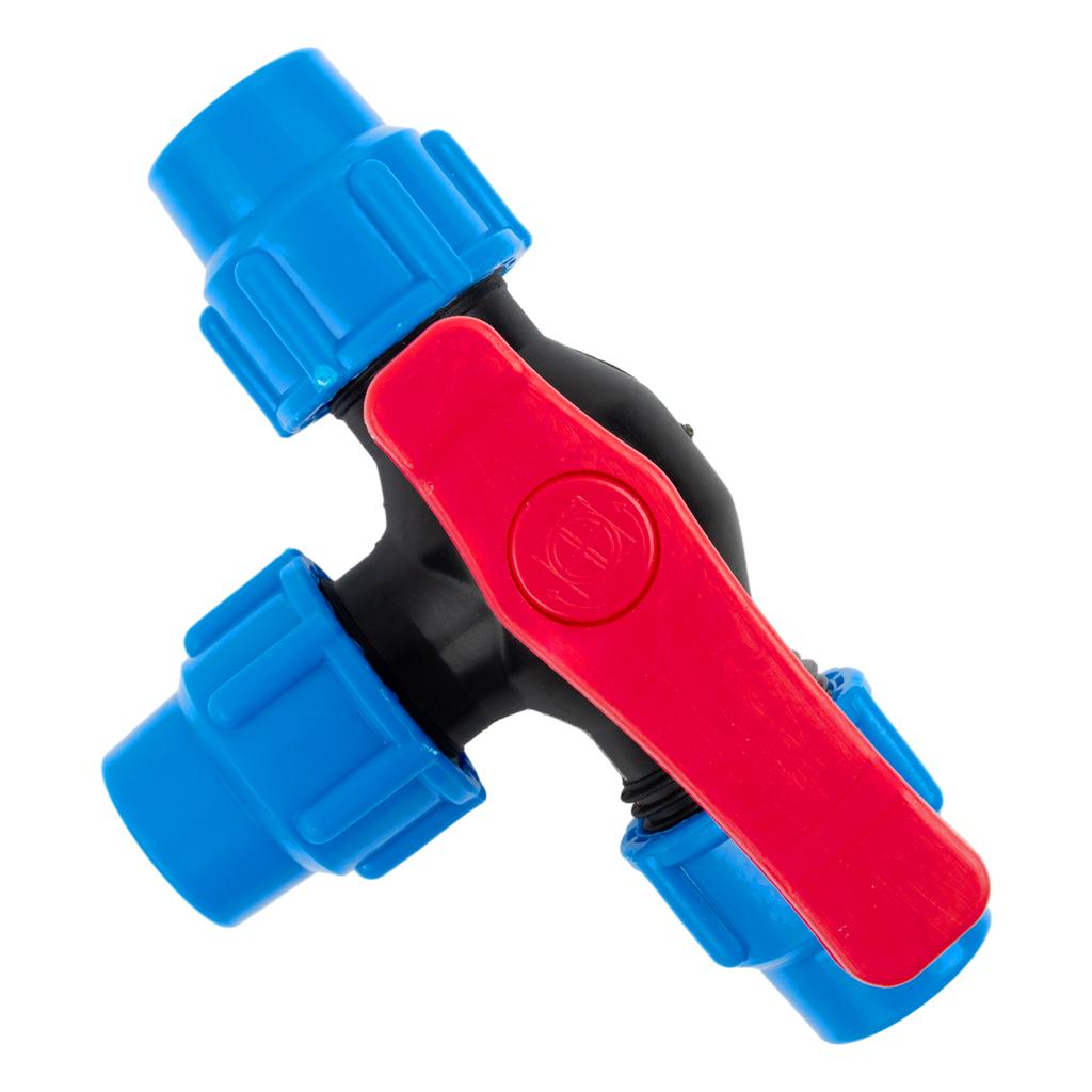 Ball Valve 20/25/32/40/50mm 20mm-50mm 3-Way Ball Valve PE