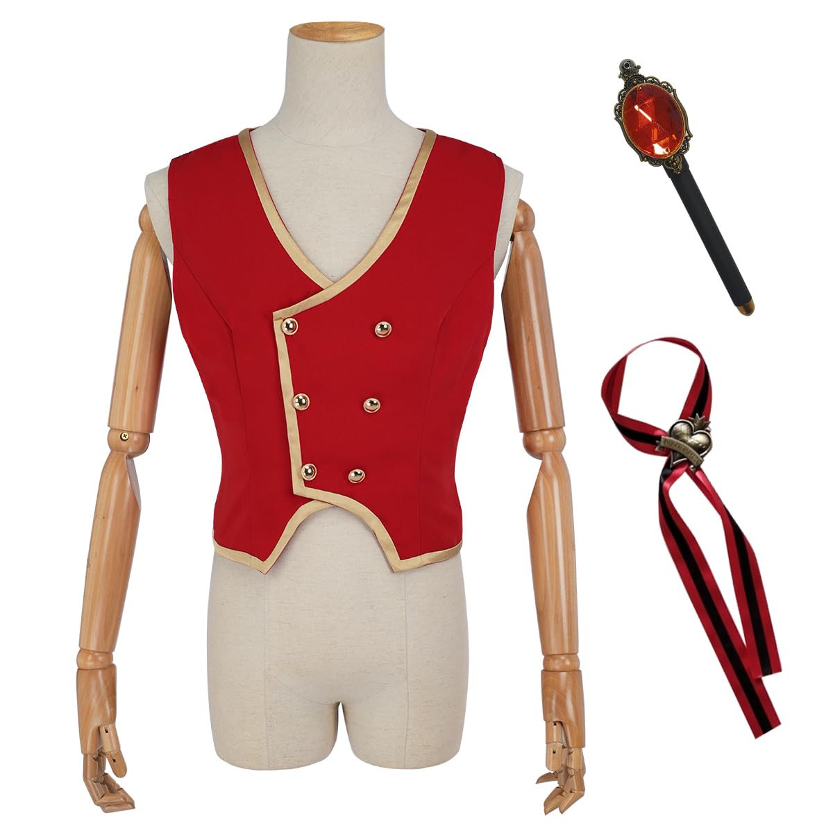 

Косплей униформы общежития Хартслабьюл из Twisted Wonderland, игровой размер M [HOLOUN] Жилет, костюм на Рождество/Хэллоуин, Костюм,